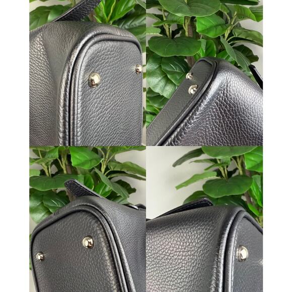 💎✨ Authentic BURBERRY Nova Plaid Shoulder Bag Black - Picture 3 of 6